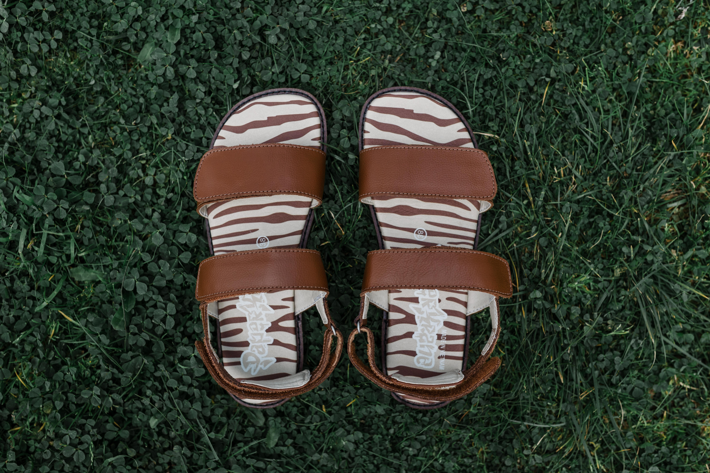 HOT CHOC PAPERKRANE SAFARI SANDALS ON CLOVER