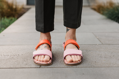 SO WILD SAFARI SANDALS ON ADULT FEET